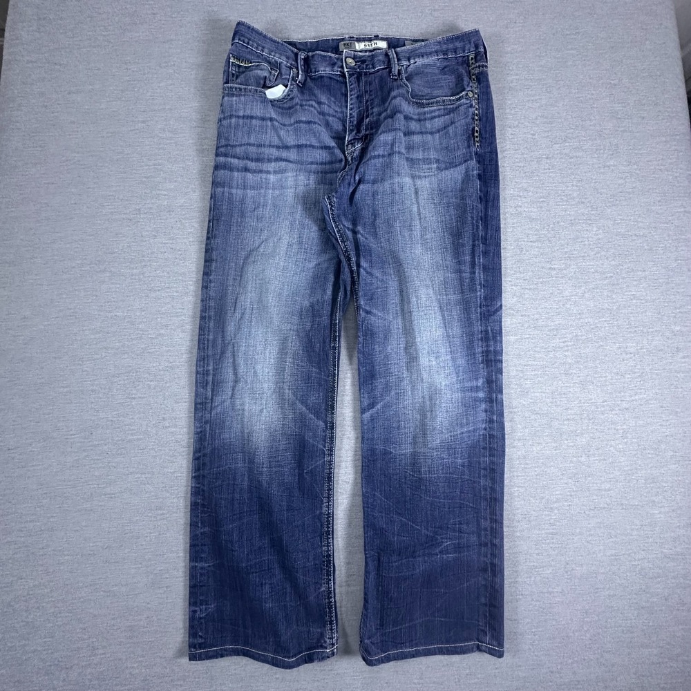 Buckle BKE Seth Jeans Mens 36R 36x32 Blue